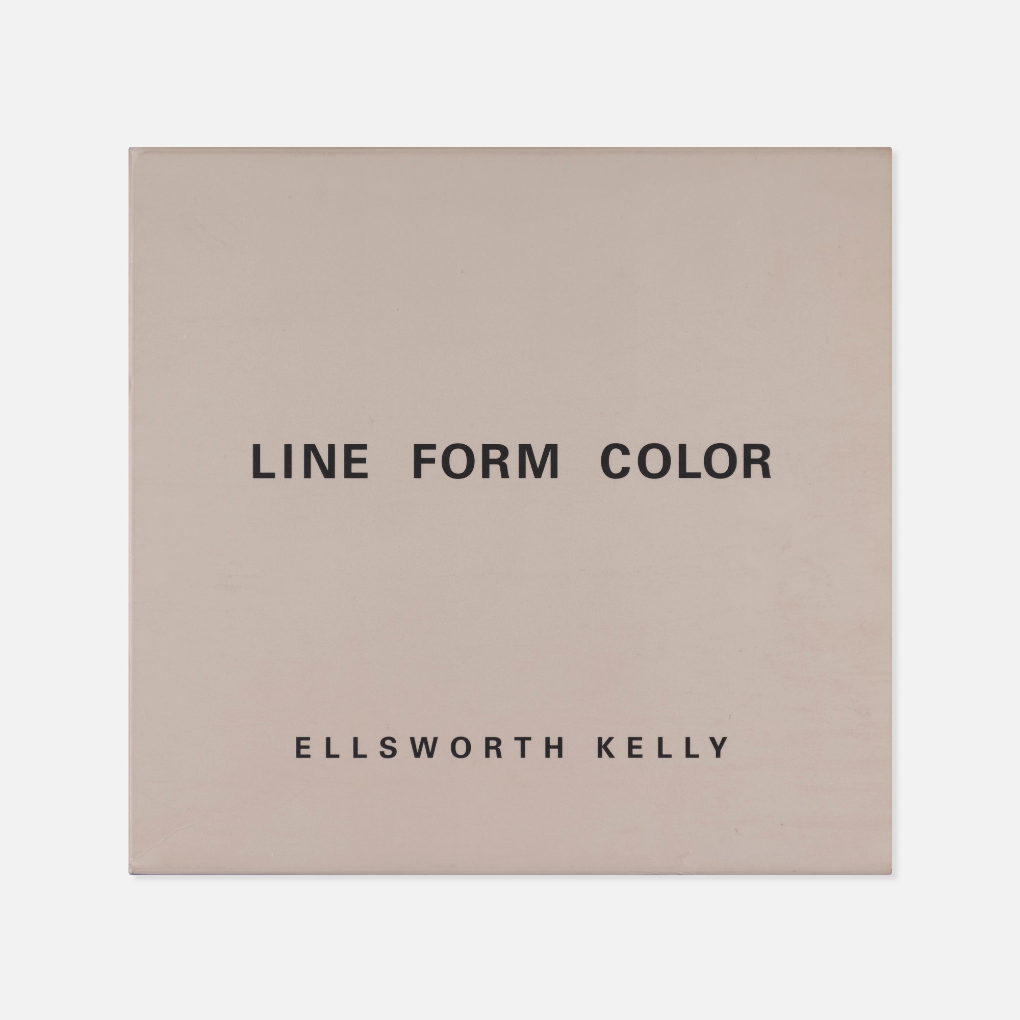 Ellsworth Kelly — Line Form Color
