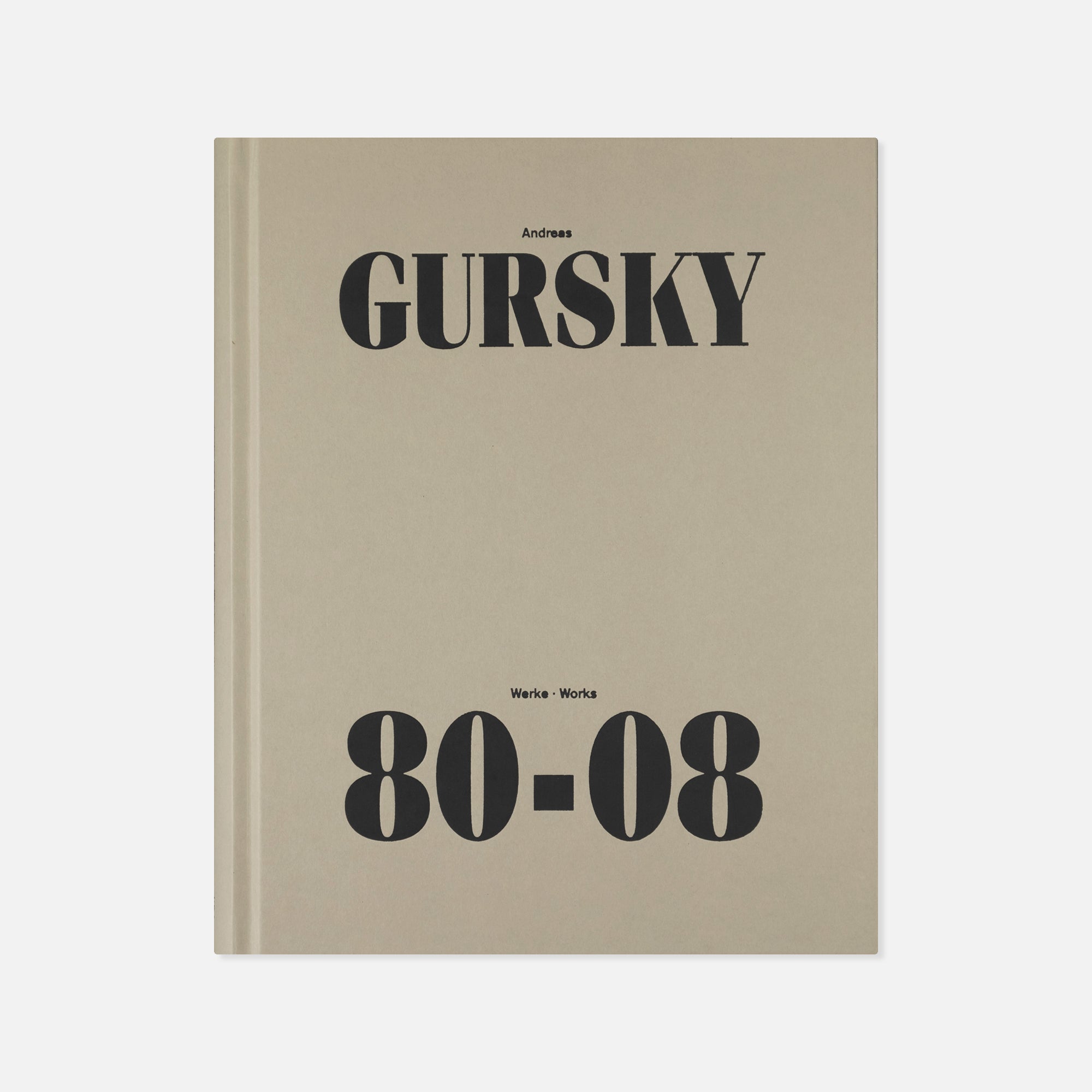 Andreas Gursky — Werke • Works 80-08