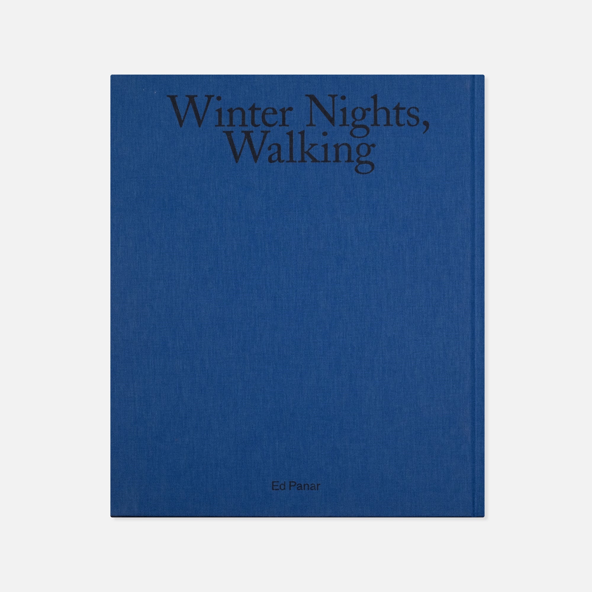 Ed Panar — Winter Nights, Walking