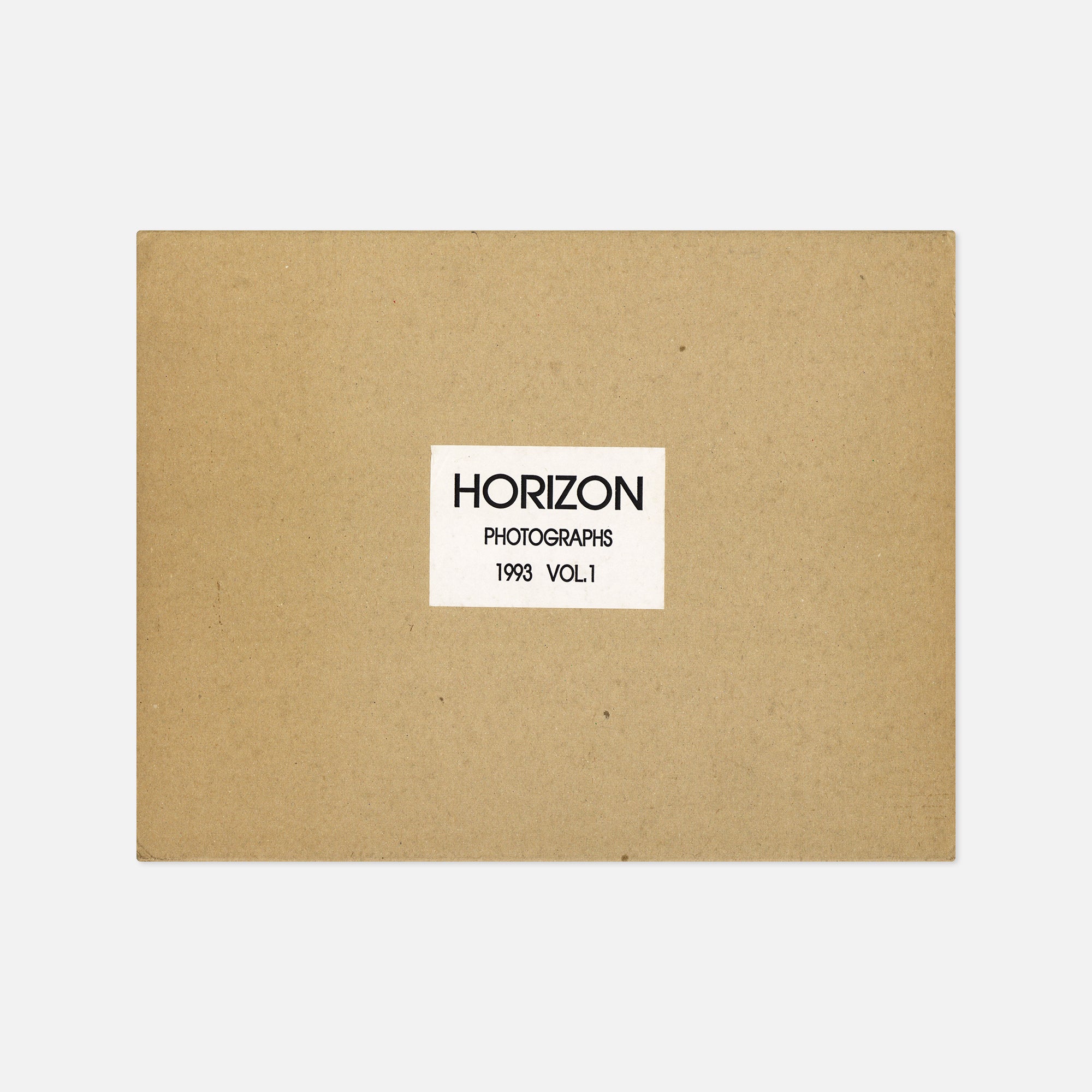 Horizon Photographs 1993 Vol. 1