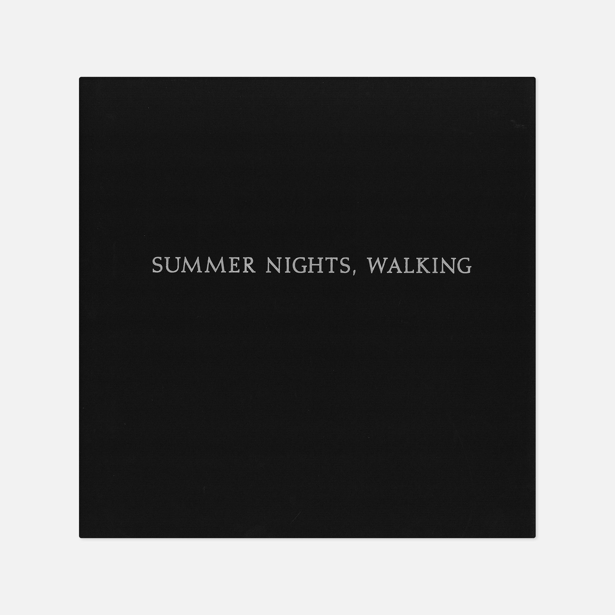 Robert Adams — Summer Nights, Walking