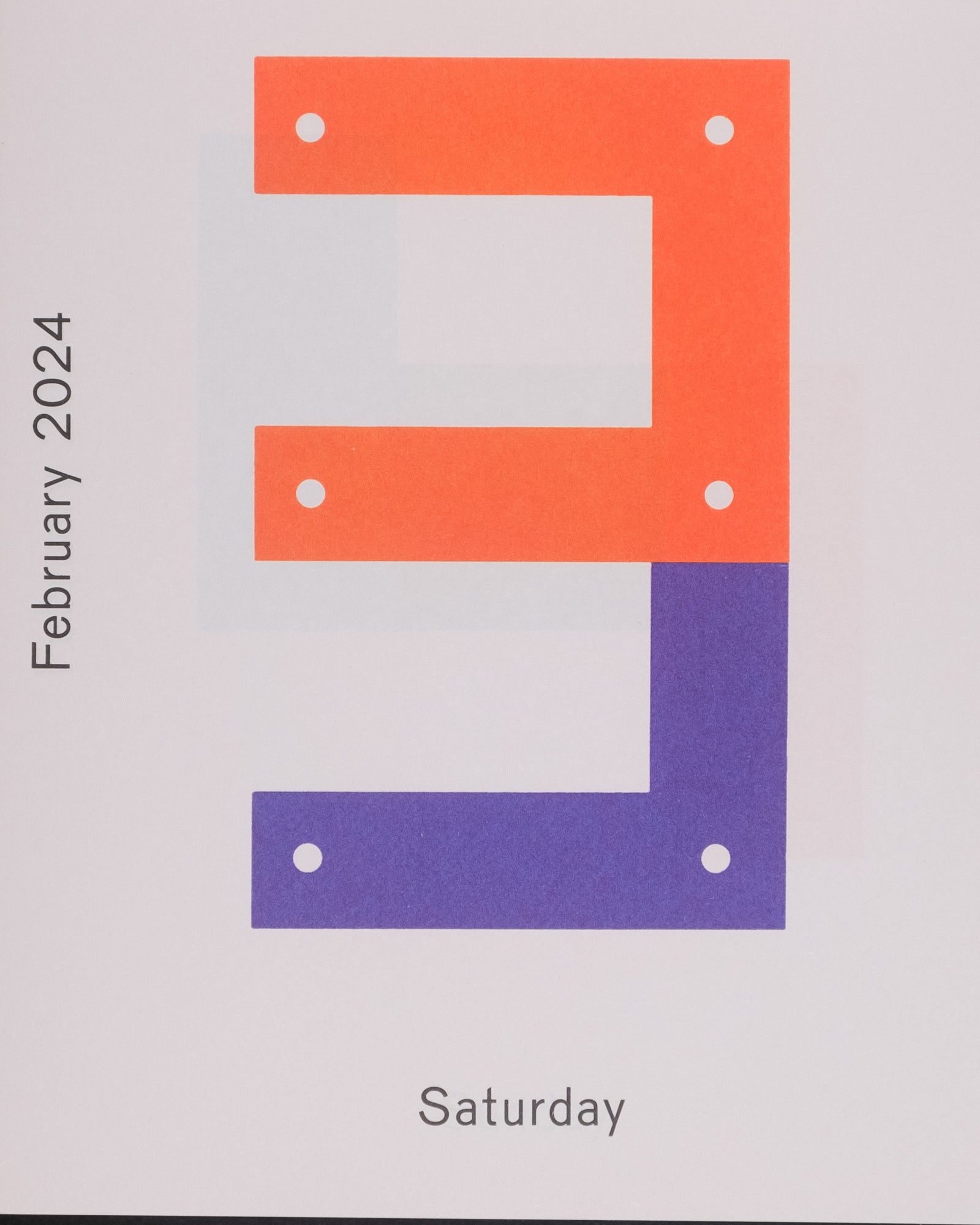 Karel Martens Calendar 2024 / Every day is a new day