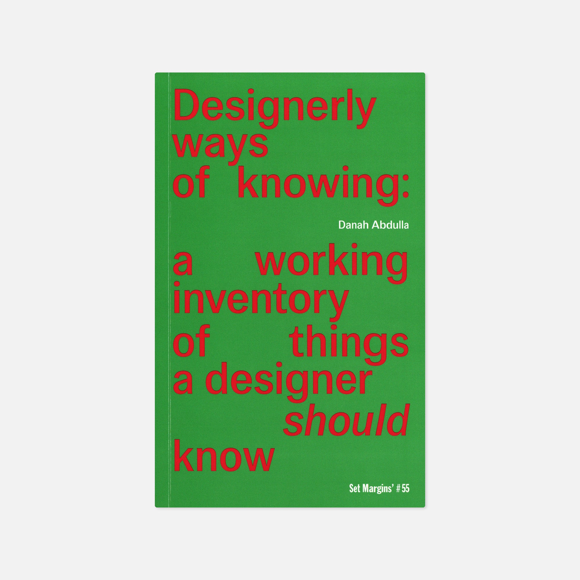 Danah Abdulla — Designerly ways of knowing