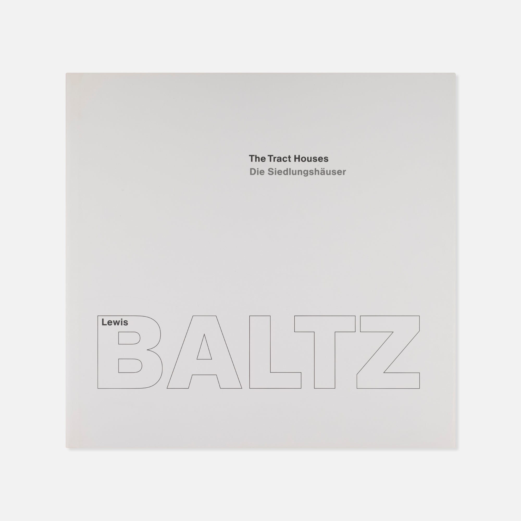 Lewis Baltz — 3 Volume Set