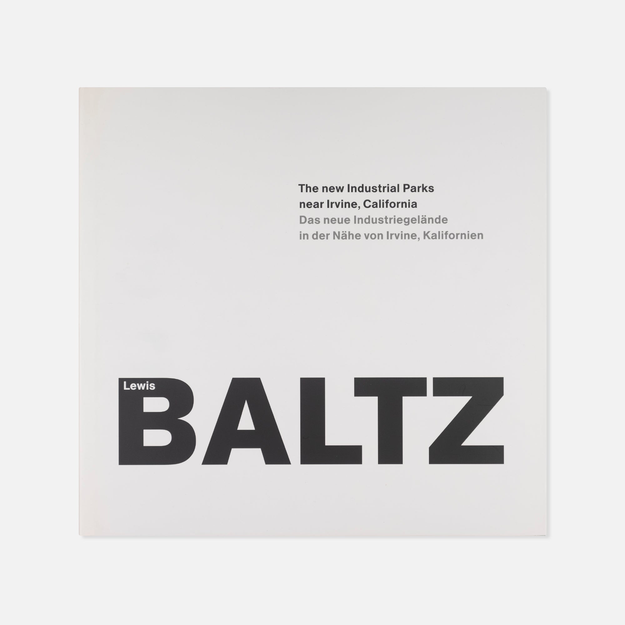 Lewis Baltz — 3 Volume Set