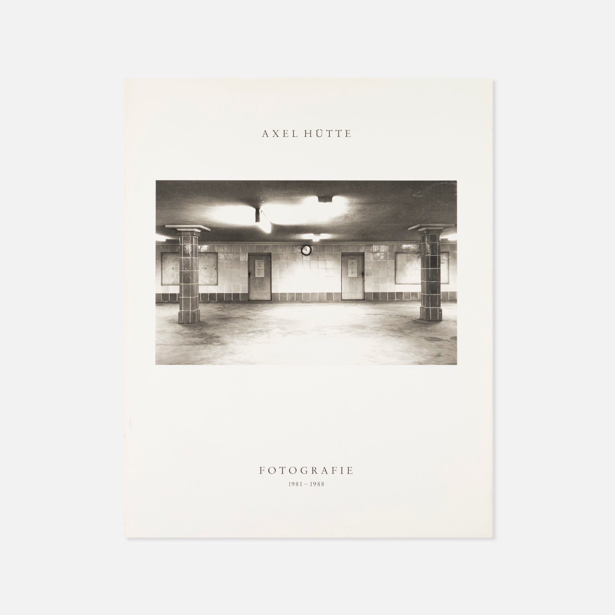 Axel Hütte — Fotografie 1981 – 1988